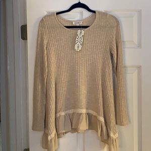 Waffle Knit Shirt Brand New with Tags